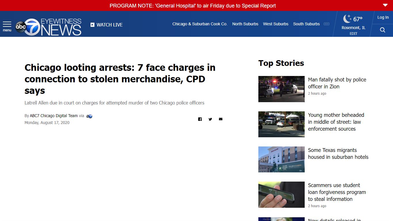 Chicago looting update: 7 arrested in connection to business burglaries ...